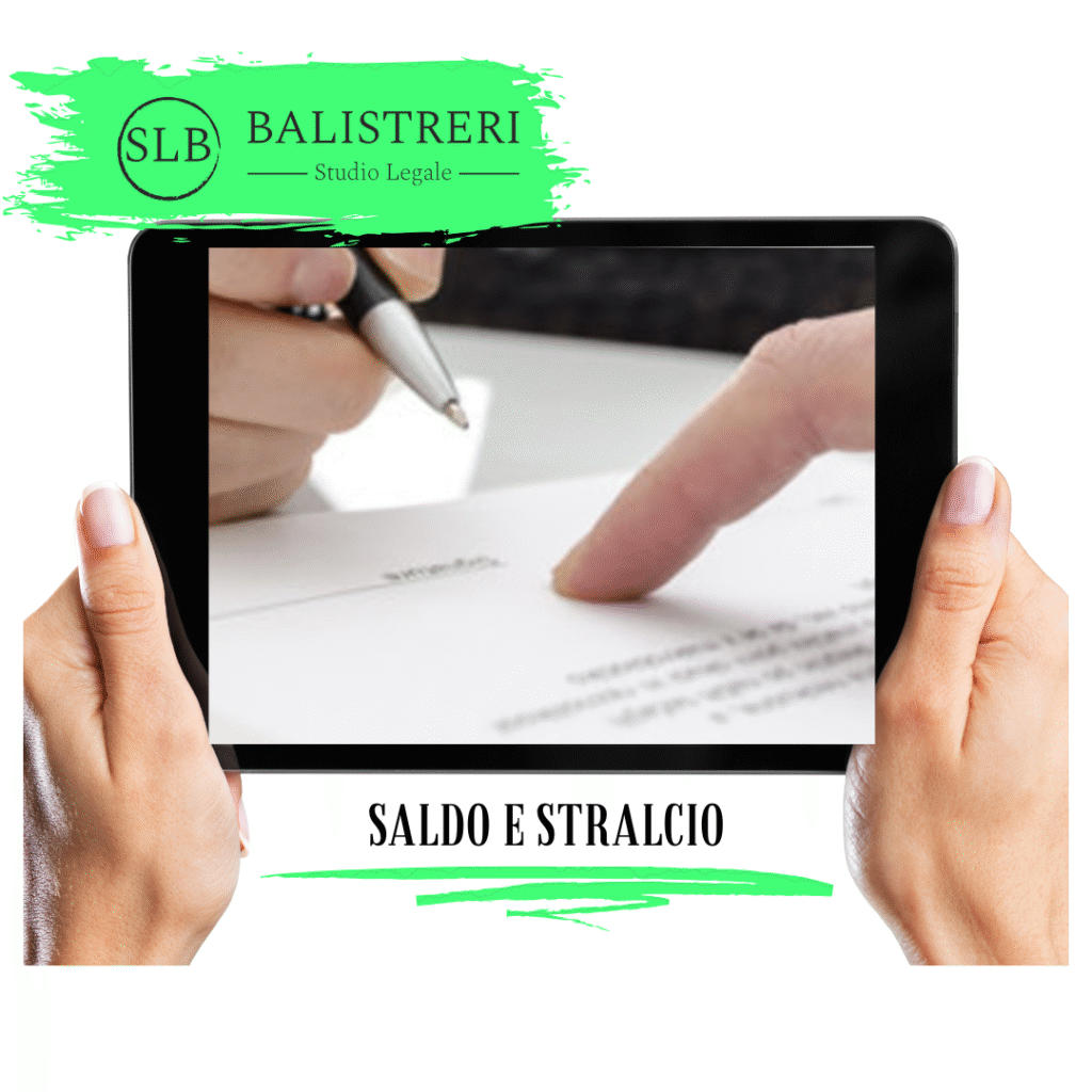 avvocato claudio balistreri saldo e stralcio